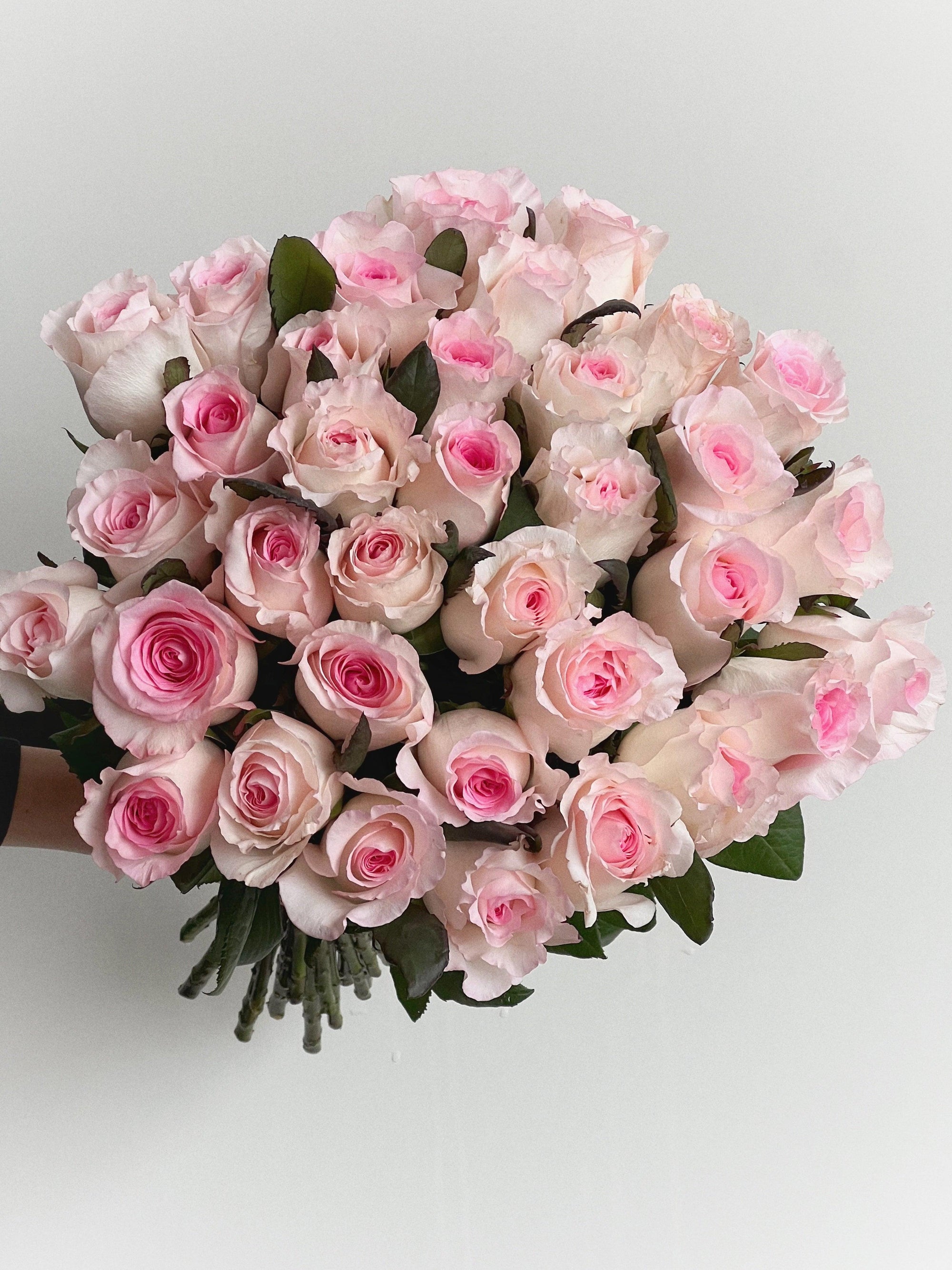 A bouquet of roses "Honeymoon"  