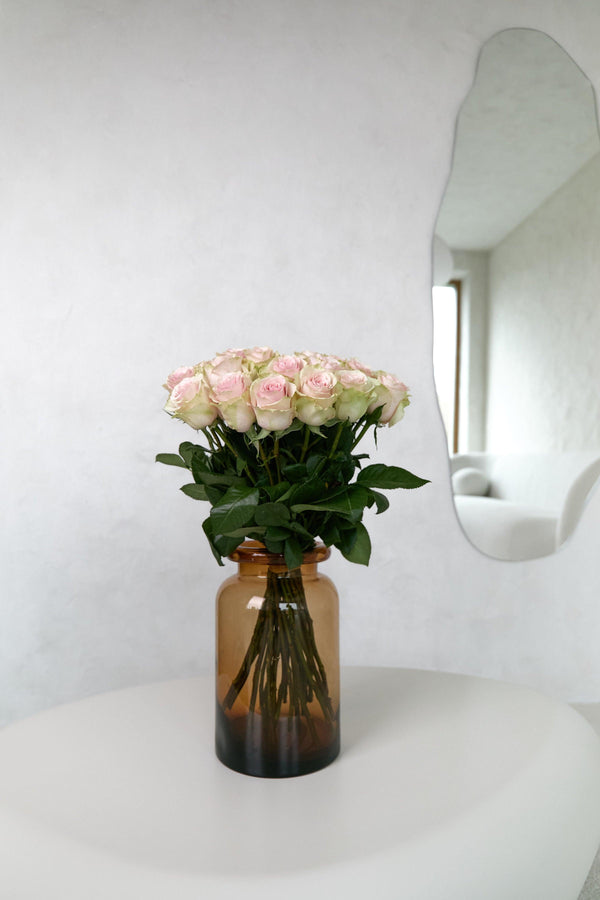 Le bouquet de roses roses "Une Fleur à Mourir Pour"